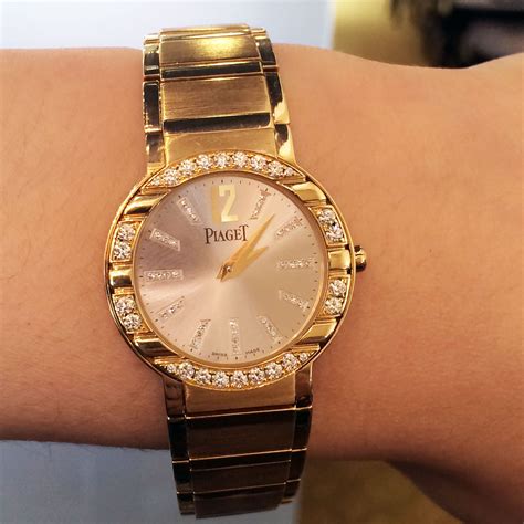 piaget women's gold watch